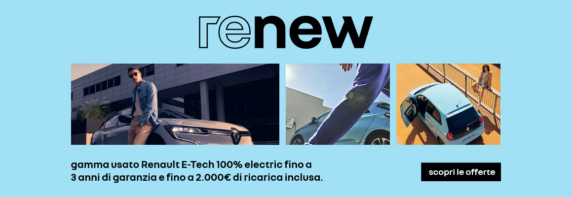 Usato Renault E-Tech 100% electric