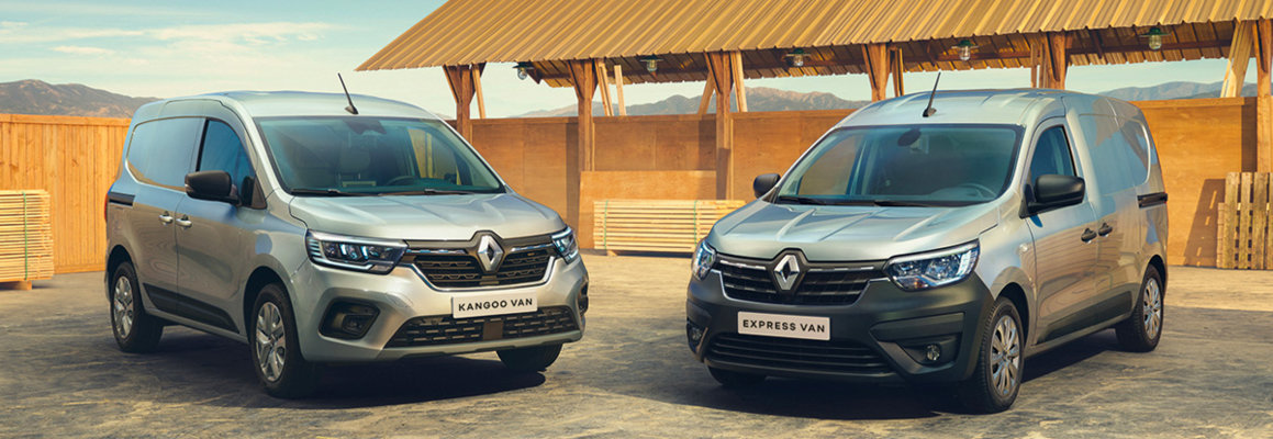 Nuovo Renault Kangoo Van e Nuovo Express Van  Fino a giugno gamma small van Renault  tua da 139€* al mese (IVA esclusa) in caso di permuta o rottamazione e con leasing Renault Easy Anticipo 2.992 €. TAN 3,99% - TAEG 7,42% Salvo approvazione FINRENAULT. In