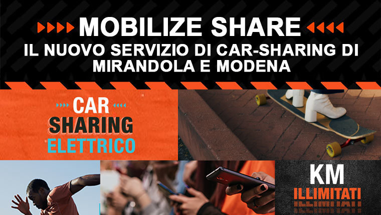 Scopri Mobilize Share a Mirandola
